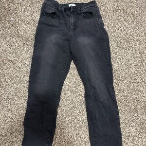 Forever 21 Charcoal Denim Pants